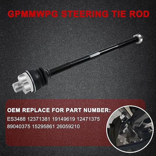ES3488 Steering Tie Rod End Compatible with Cadillac Escalade, for Avalanche 1500 2002-2006, Front Inner Tie Rod for Silverado for GMC Sierra 1500 1999-2006, for Suburban 2500 2007-2013