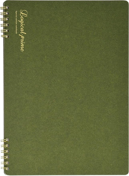 Nakabayashi Logical Prime Notebook, W-Ring Notebook, B5, A Ruled, 65806