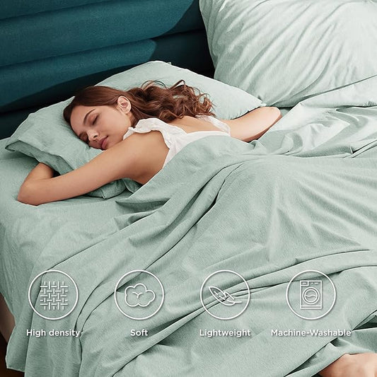 Bedsure Full Size Bed Sheets - 4 Pieces, Soft  Cooling Full Sheets, Luxury Cationic Dyed, Deep Pockets  Easy-Fit, Breathable  Wrinkle Free, Sage Green