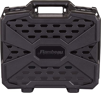 Flambeau Outdoors 1511DDP Double Deep Tactical Pistol Case, Portable Firearm Storage Accessory