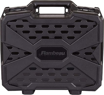 Flambeau Outdoors 1511DDP Double Deep Tactical Pistol Case, Portable Firearm Storage Accessory