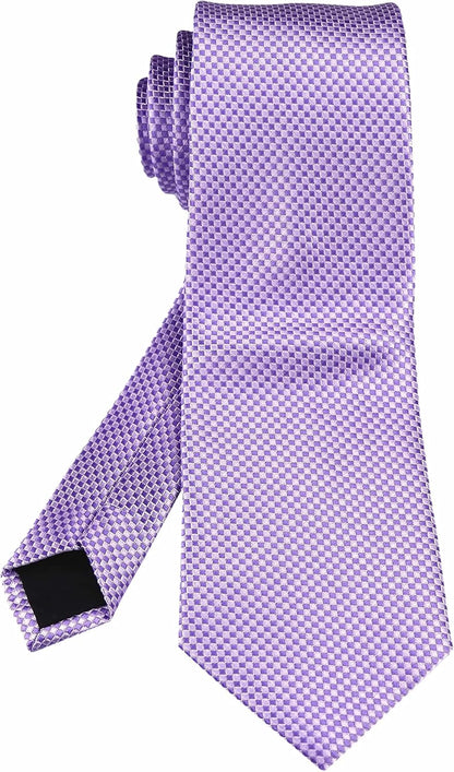 Men's Plaid Striped Tie Floral Patterned Business Designer Formal Neckties