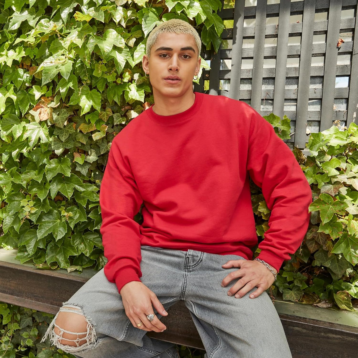 Hanes Sweatshirt, EcoSmart Fleece Crewneck Sweatshirt, Big & Tall Available, 1 or 2-Pack