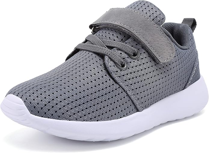 These athletic sneakers for kids are incredibly comfortable and durable, with a shock-absorbing sole and non-slip features to keep little feet safe.