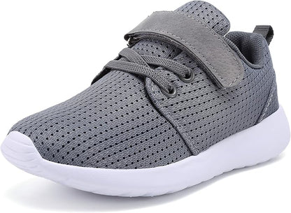 These athletic sneakers for kids are incredibly comfortable and durable, with a shock-absorbing sole and non-slip features to keep little feet safe.