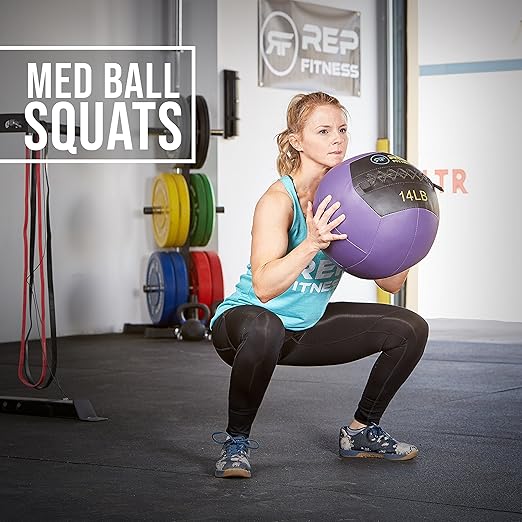 REP Fitness Soft Medicine Ball/Wall Ball for Strength and Conditioning Workouts, Core Exercises, Cross Training