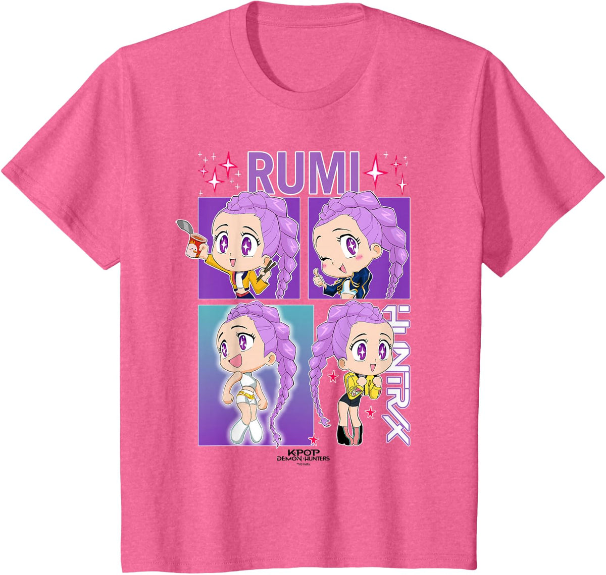 Kpop Demon Hunters Rumi Officially Licensed T-Shirt.