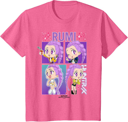 Kpop Demon Hunters Rumi Officially Licensed T-Shirt.