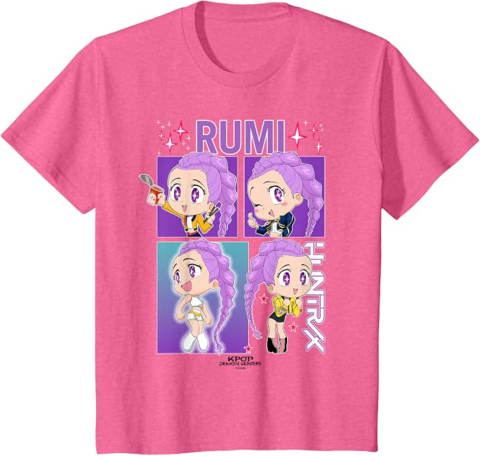 Kpop Demon Hunters Rumi Officially Licensed T-Shirt.