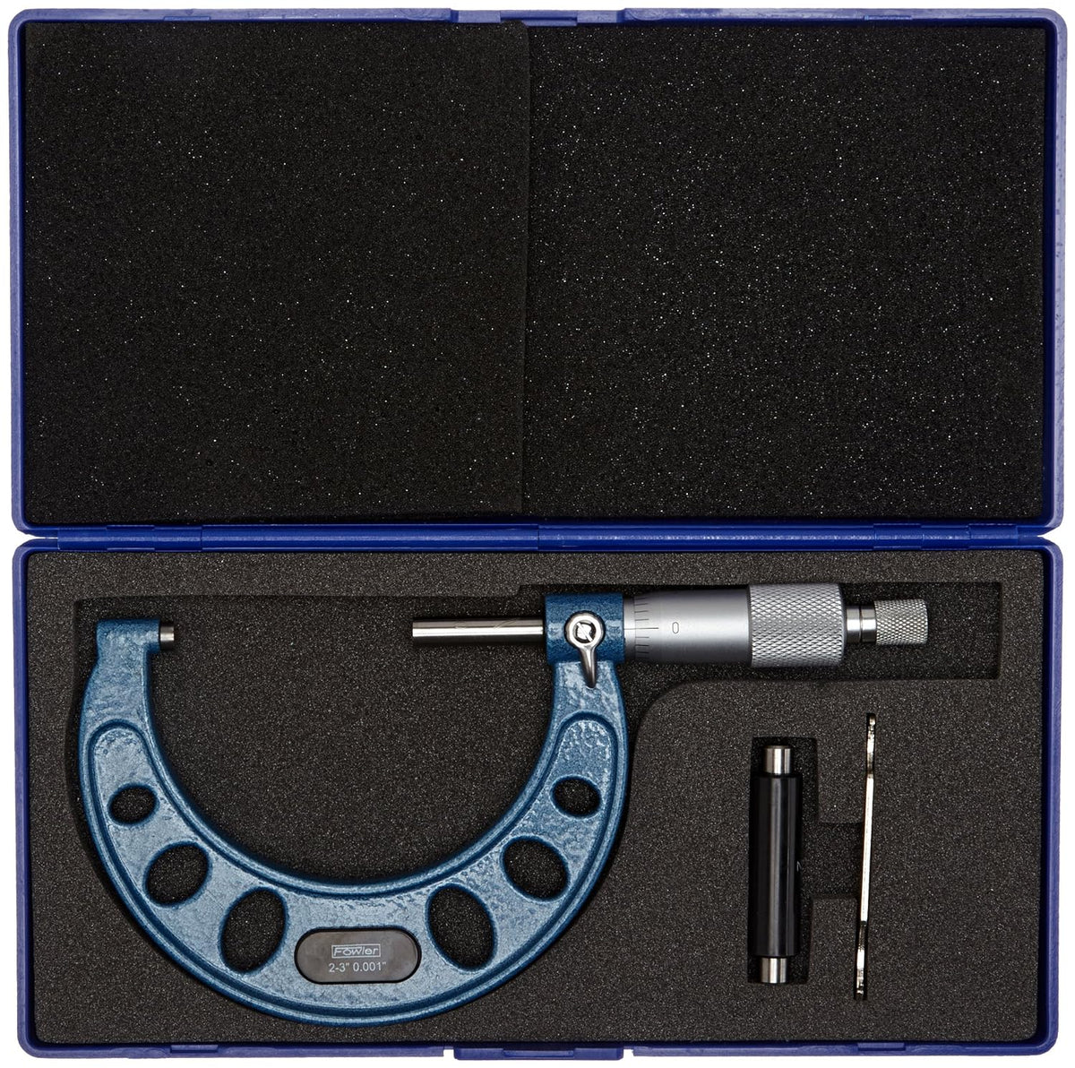 Fowler 52-253-003-1, Premium Outside Inch Micrometer with 2-3" Measuring Range