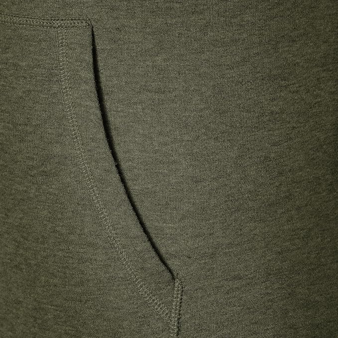 Essentials Men's Full-Zip Fleece Hoodie Sweatshirt (Available in Big & Tall)