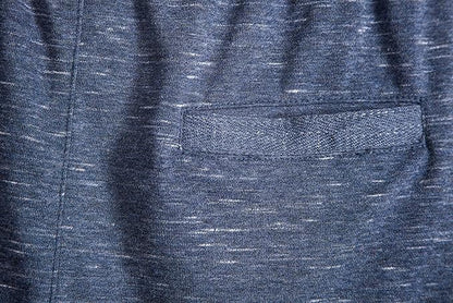 Men’s Casual Cotton Knit Short Drawstring Elastic Jogger Gym Shorts