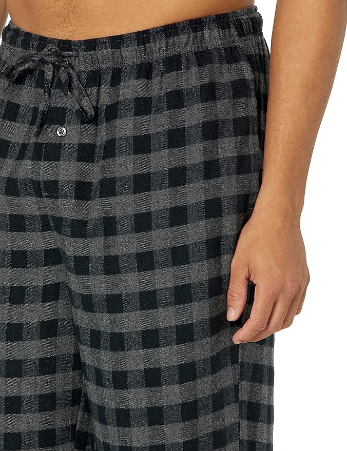 Essentials Men's Breathable Flannel Pajama Pant (Available in Big & Tall)
