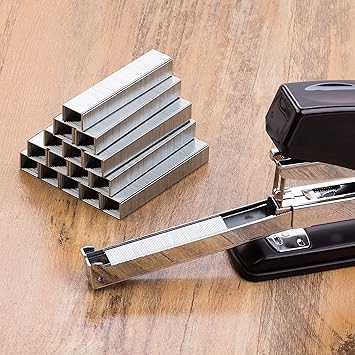 Mr. Pen- Staples, Heavy Duty Staples, 3600 Pc, 60 Sheet Capacity Staple, 38 inch Length, Staples for Stapler, Staples Office Supply, Office Staple, Paper Staple, One Touch Staple, Strip, Large Staple