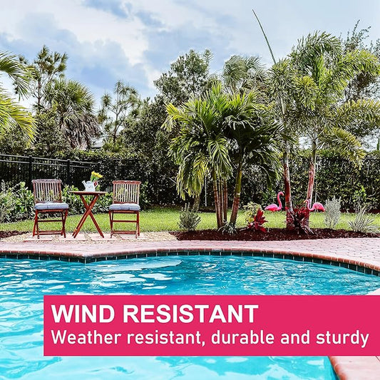 Galashield Pink Flamingo Yard Decorations Pack of 2 Flamingo Decor Ornaments for Outdoor Lawn and Garden