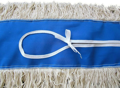 24" Industrial Strength Washable Cotton Dust Mop Refill, Replacement Head for Home & Commercial Use, Fits 24 Inch Frame, Cleans Hardwood, Laminate, Concrete, or Other Floor Systems (24")