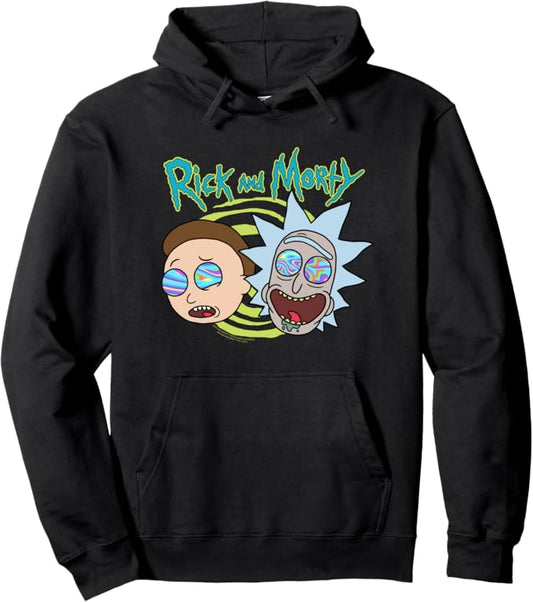 Rick and Morty Blown Minds Pullover Hoodie