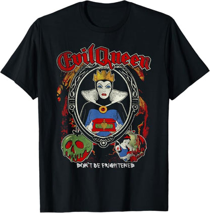 Disney Snow White Evil Queen Don't Be Frightened Distressed T-Shirt