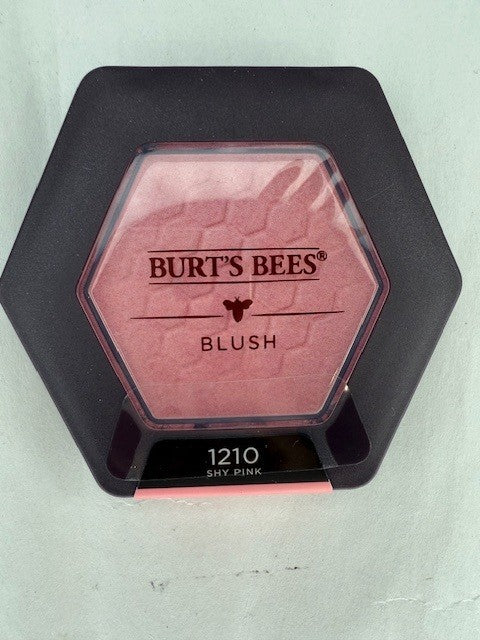 BURT'S BEES Blush with Bamboo 120 SHY PINK 0.19 oz 5.38 g NEW Sealed powder