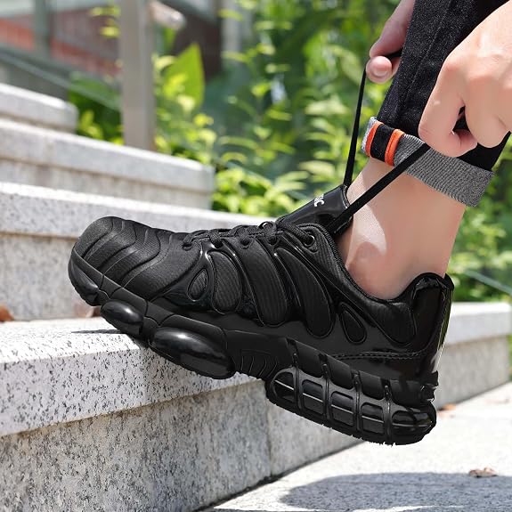 ARISIC Steel Toe Sneakers Lightweight Puncture Proof Breathable Work Shoes