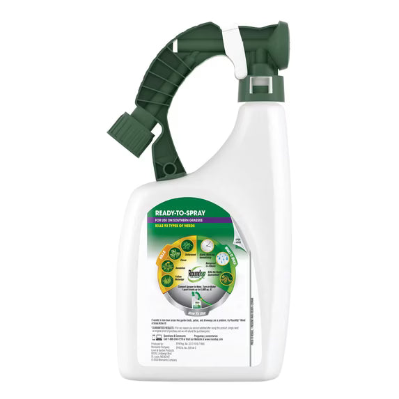 Roundup For Lawns₆ Ready-To-Spray, for Use on Southern Grasses, 32 fl. oz