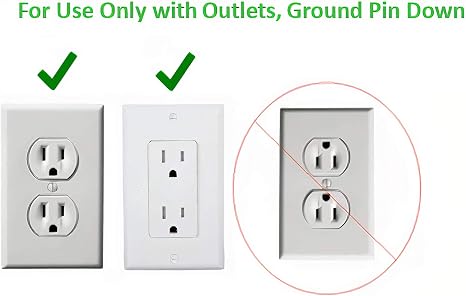 Sleek Socket Original & Patented Ultra-Thin Outlet Concealer with Cord Concealer Kit, Flat Extension Cord with Multi Outlets Surge Protector Power Strip, Ideal for Home Office and Home Theater
