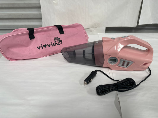 Car Cleaning Detailing Kit Interior Cleaner, 14Pcs Car Cleaning Supplies with High Power Portable Car Vacuum Cleaner, Detailing Brush Set, Windshield Cleaner, Pink Car Accessories for Women