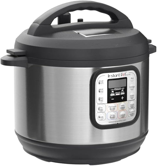 Instant Pot Duo 7-in-1 Mini Electric Pressure Cooker, Slow Rice Cooker, Steamer, Saute, Yogurt Maker, Warmer & Sterilizer, Includes Free App with over 1900 Recipes, Stainless Steel, 3 Quart