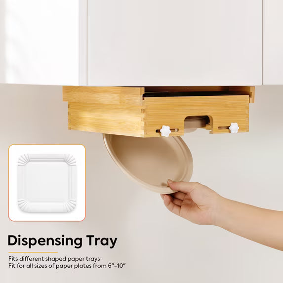 VIVIRBIEN paper plate container/dispenser
