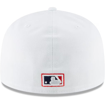 Chicago White Sox New Era Cooperstown Collection Wool 59FIFTY Fitted Hat - White ( Size 7 )