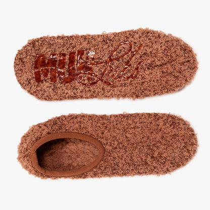 Women's Luxe Brushed Cozy Ballerina Footie 4 Pack