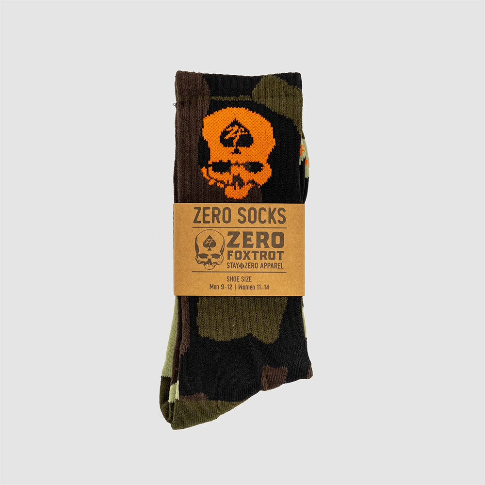 Zero Foxtrot Zero Socks | ERDL Woodland