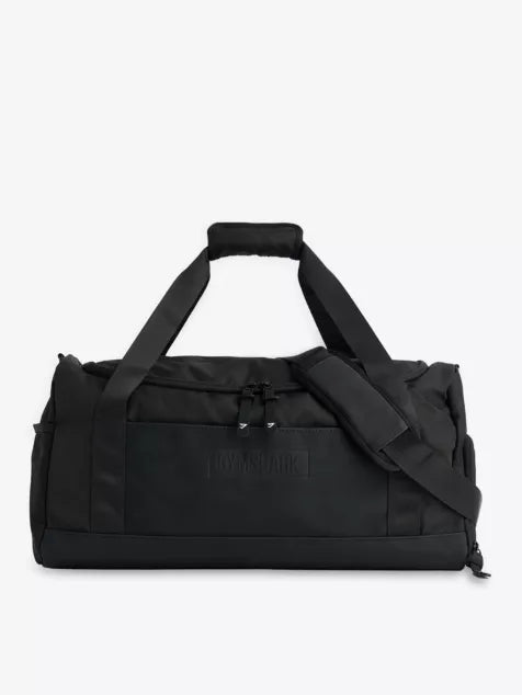 Gymshark Black Woven Duffle Bag