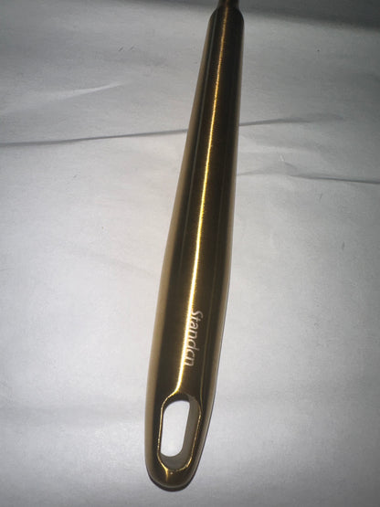 Spaghetti Server, Stainless Steel Gold Pasta Spaghetti - Fork Pasta Server for Kitchen or Restaurant