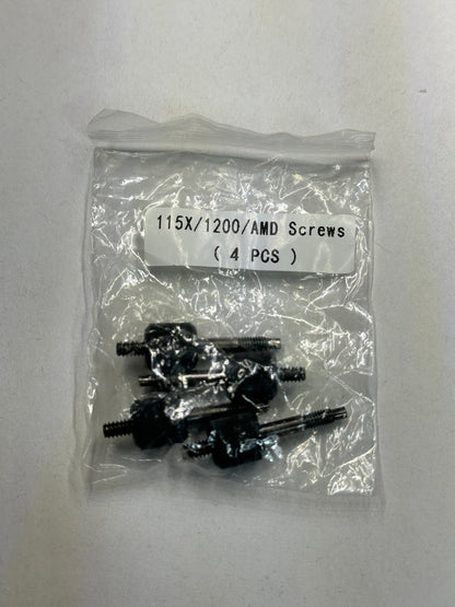 Universal CPU Cooler Mounting Hardware Kit – Intel & AMD Sockets (Backplate, Brackets, Screws)