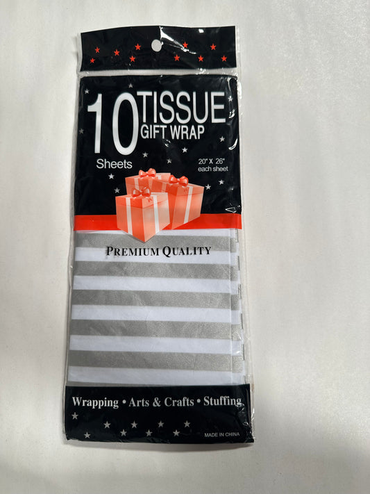 10 Sheets/lot 50*70 Cm Gift Wrapping Paper DIY Handmade Craft Star Pattern Tissue Paper