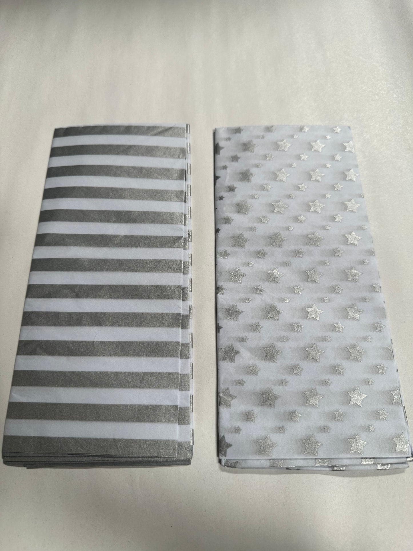 10 Sheets/lot 50*70 Cm Gift Wrapping Paper DIY Handmade Craft Star Pattern Tissue Paper