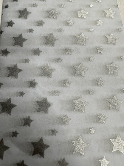 10 Sheets/lot 50*70 Cm Gift Wrapping Paper DIY Handmade Craft Star Pattern Tissue Paper