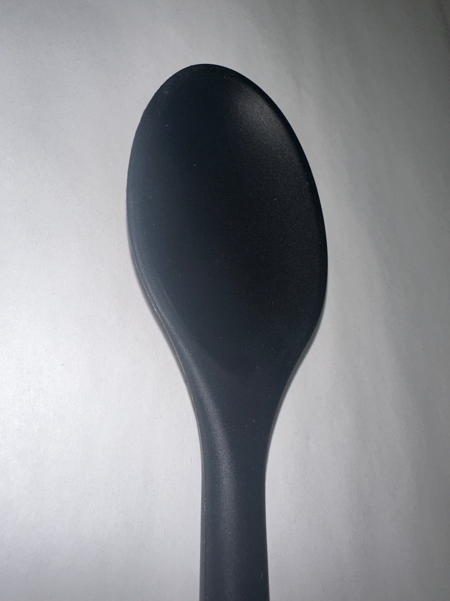 Silicone Non-Stick Mixing Spoon High Temperature Mixing Spoon Spoon Kitchen Cooking Supplies (Black, One Size) Cooking Utensils Set for Nonstick Cookware Kitchenware