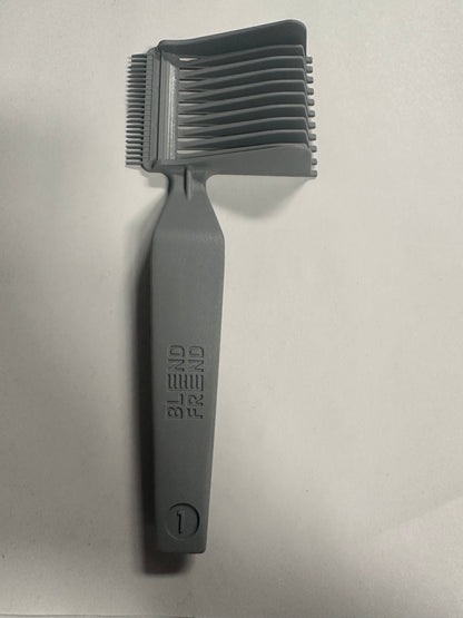 Barber Fade Combs Men's barber fade combs long handle clipper combs
