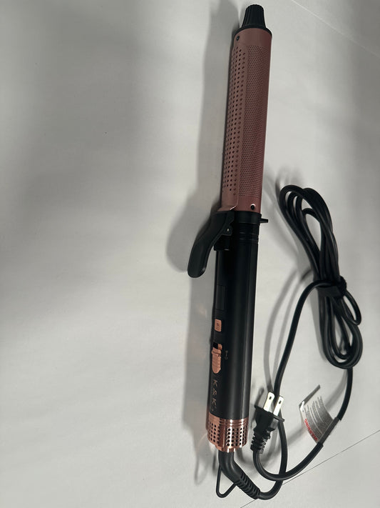K&K Certified Ceramic Infrared Hair Curler 360 Degree Rotating Power Cord Electric Household Curling Iron