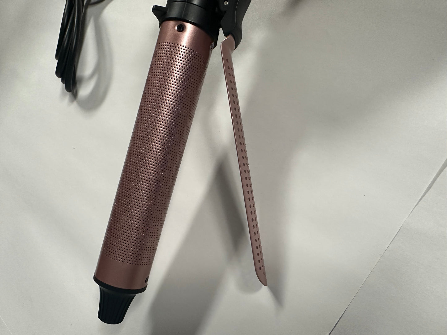 K&K Certified Ceramic Infrared Hair Curler 360 Degree Rotating Power Cord Electric Household Curling Iron