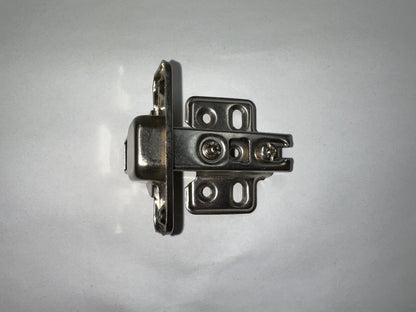 Single Replacement Screws Clothes Hangers Fixed Metal Cabinet Concealed Hinge 22mm