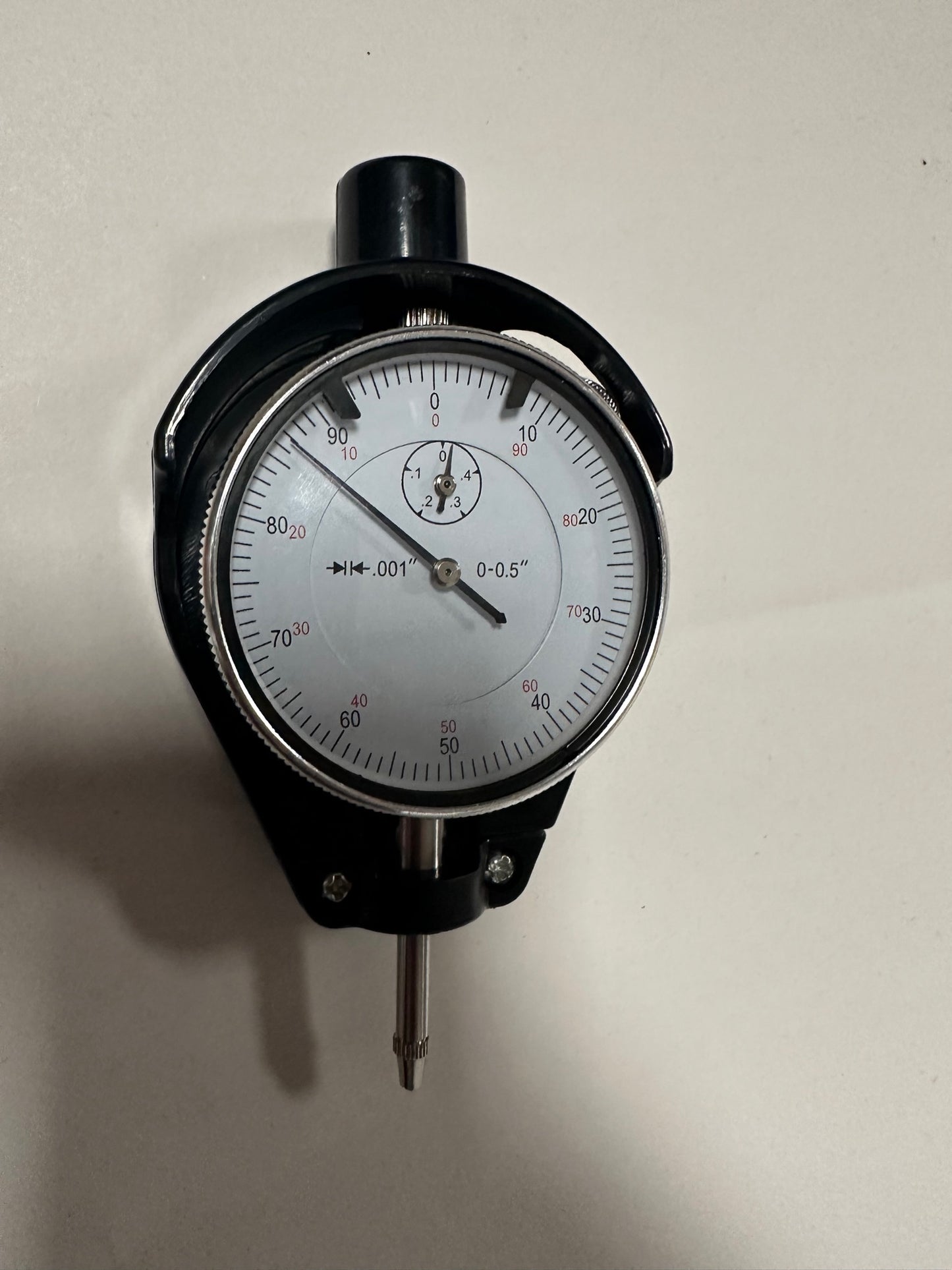 Dial Indicator Measuring Tools 0-0.5" Dial Indicator 0.01mm Metric Dial Indicator Testing and Measuring Tools