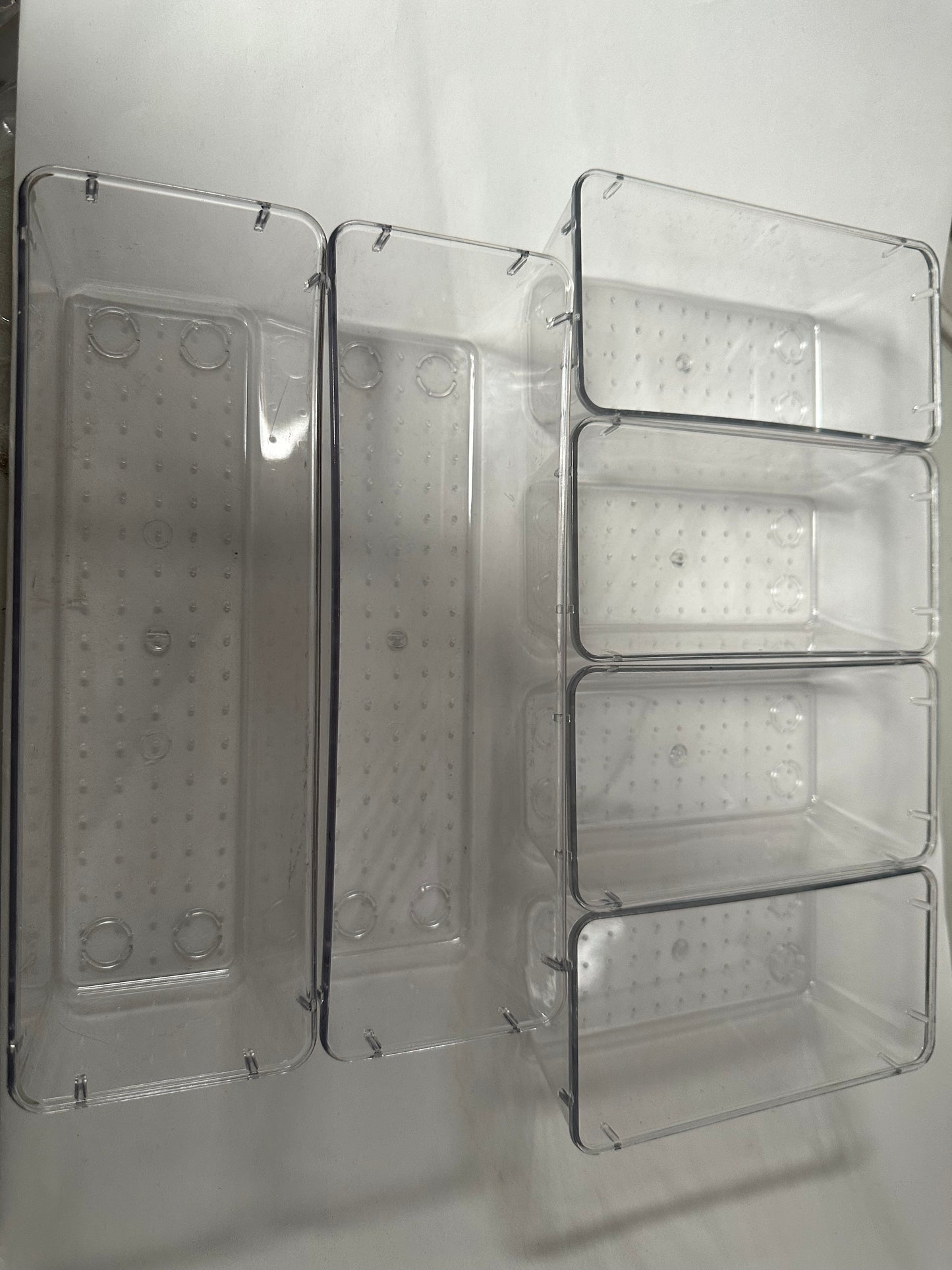 6pcs Makeup Organizer Set Perfume Drawer Organizer