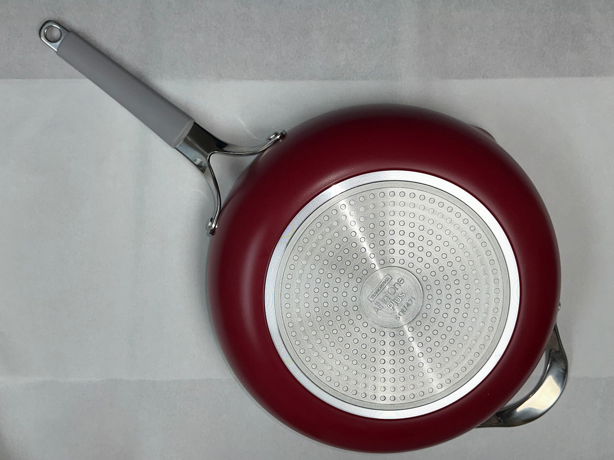 Tramontina 5-Quart All-In-One Ceramic Non-Stick Pan, Red