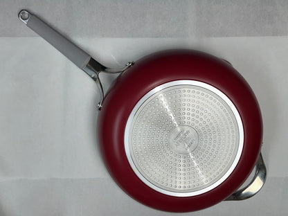 Tramontina 5-Quart All-In-One Ceramic Non-Stick Pan, Red