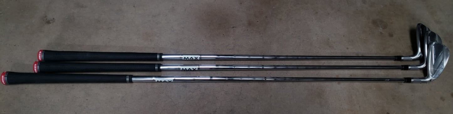 TaylorMade Stealth Irons, Set Of 3 (5, 9 and P Irons)