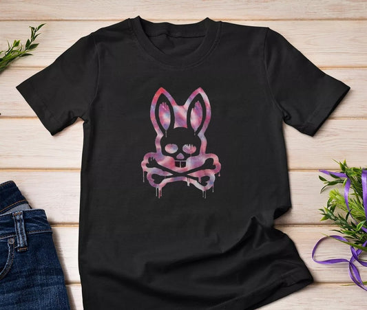Scary Skull and Crossbones Bad Rabbit Horror Bunny Halloween/ Inspired Uplift