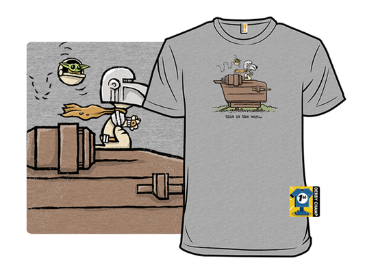 Snoopy Mandolorian T-shirt -Pop Up Tee
